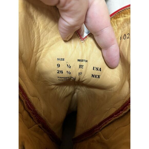 Red Los Altos Cowboy Boots - Picture 8 of 9